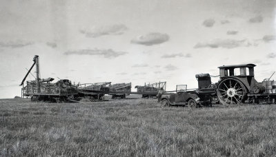 Harvest Time on the Prairies 
