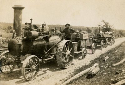 Steam Tractor Train  