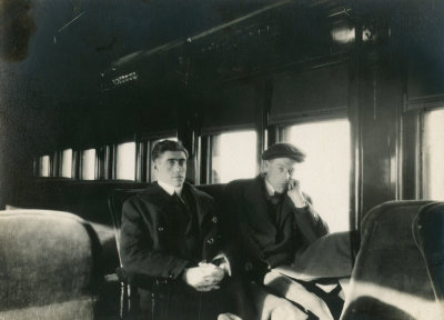 Two Men on a Train