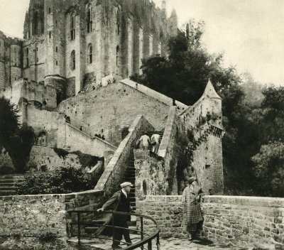 The Steps at Mont-Saint-Michel 
