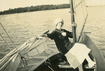 Lady in a Sailboat  