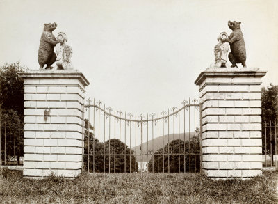 The Gates of Traquair House  