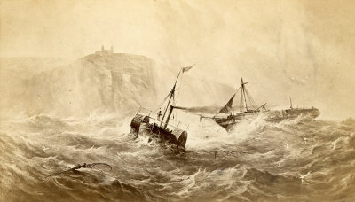 Tug in a Storm