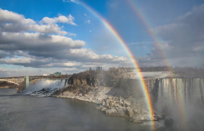 Rainbows at the Falls  