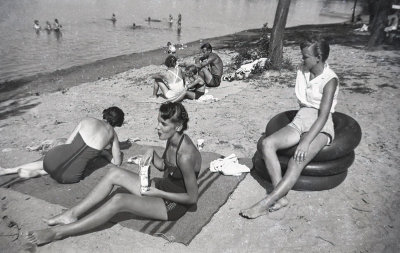 Ladies at the Beach  