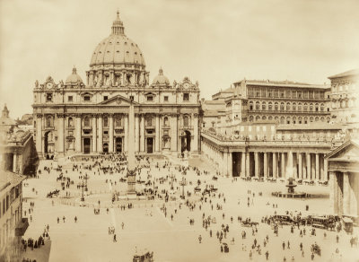 Piazza di S. Pietro e Basilica Vaticana  