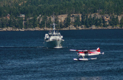 Beaver and HMCS Nanaimo  