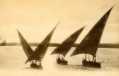 Boats on the Nile  