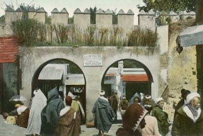 City gate leading to the great Soko