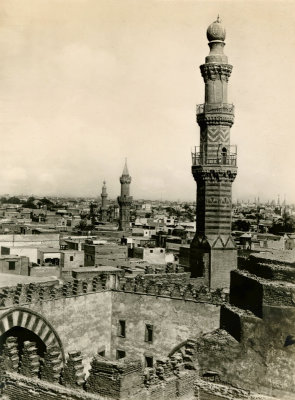 Cairo from Mosque of Ibn Touloun