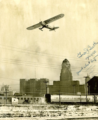 Flying over Buffalo 