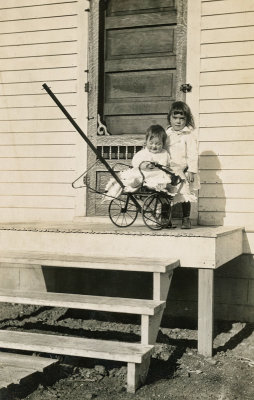 Children on the Porch  