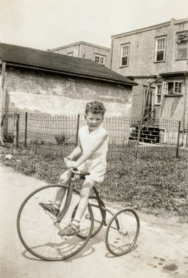 Boy on a Tricycle  