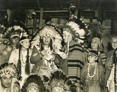 Jack Layton at First Nation Gathering 