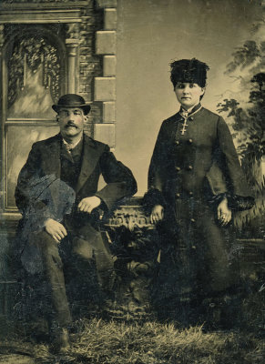 A Couple Wearing Hats  