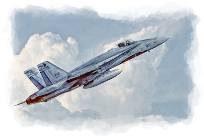 CF-18 Watercolour  