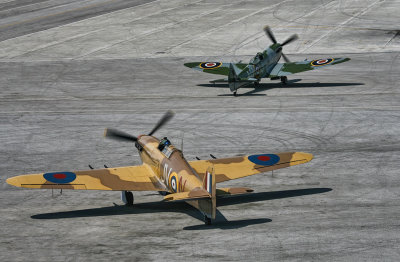 Hurricane and Spitfire  