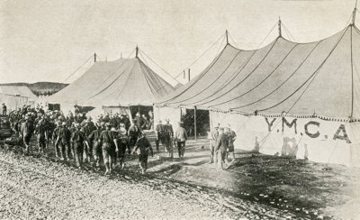 YMCA Tent, Valcartier  