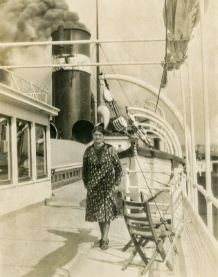 Lady on Deck  