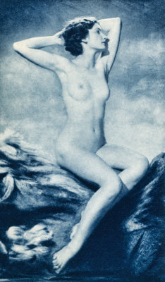 Cyanotype Nude (nsfw)