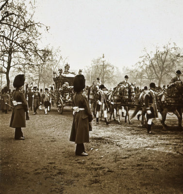 Coronation Parade Edward VII  