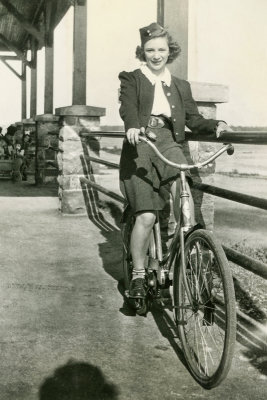 Lady on a Bicycle  