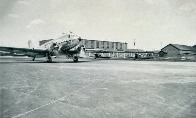 DC-3 and Tiger Moths