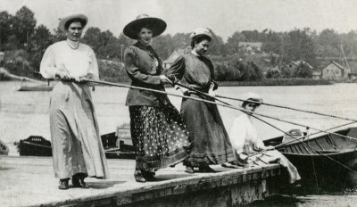 Four Ladies Fishing  