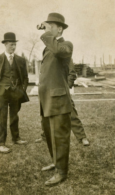 Gentleman with Binoculars  