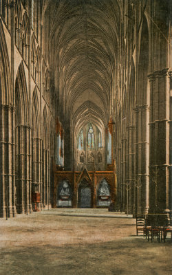 Westminster Abbey Looking East  