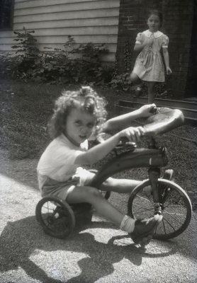 Girl on a Tricycle  
