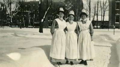 Nurses in the Snow 