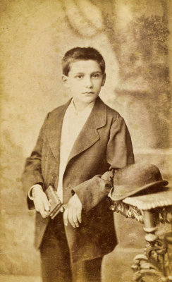 Young Man with a Bowler Hat  