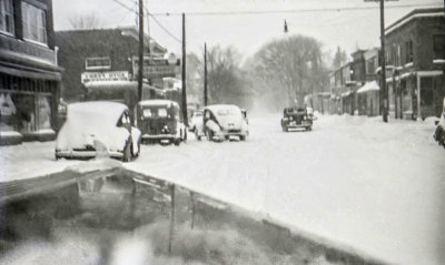 Main  Street in Winter 