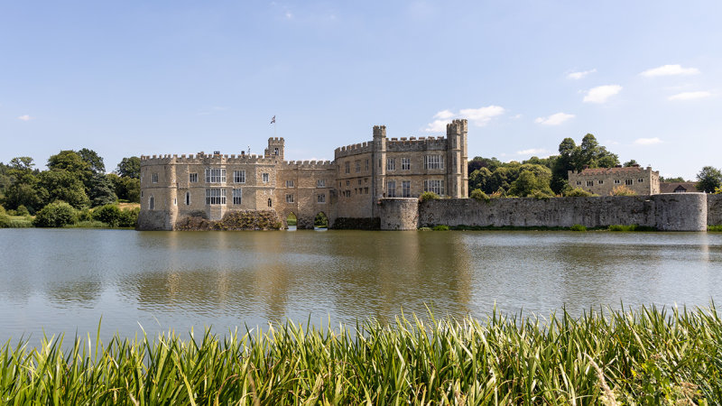IMG_8436.CR3 View of Leeds Castle across the Moat from the West side - Leeds Castle -  A Santillo 2019