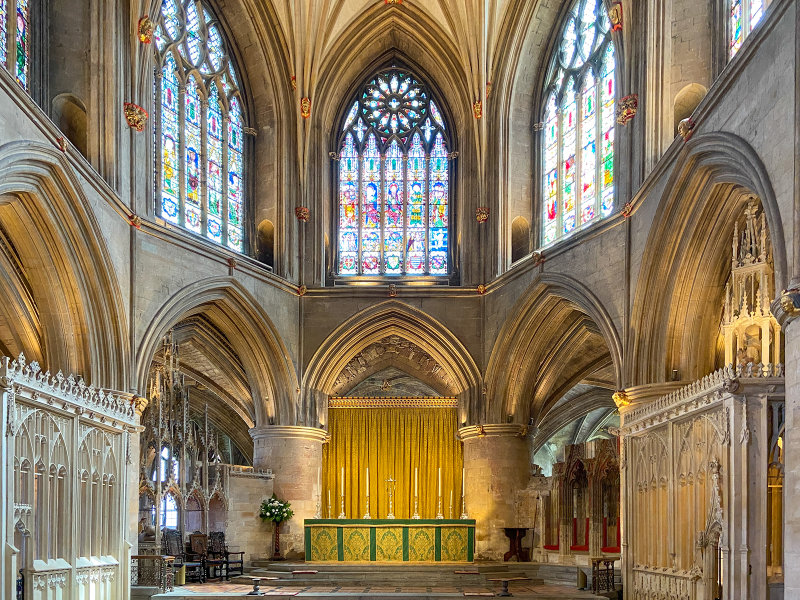 Tewksbury Abbey - the Presbytery