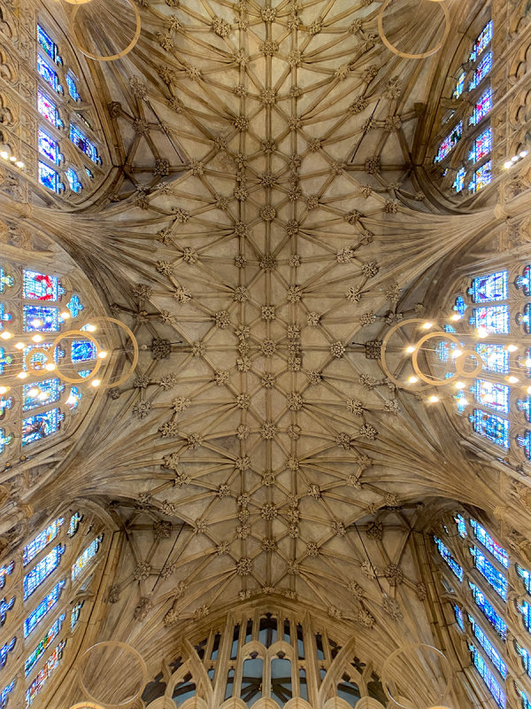 Gloucester Cathedral - 14th c. Lady Chapel ceiling.