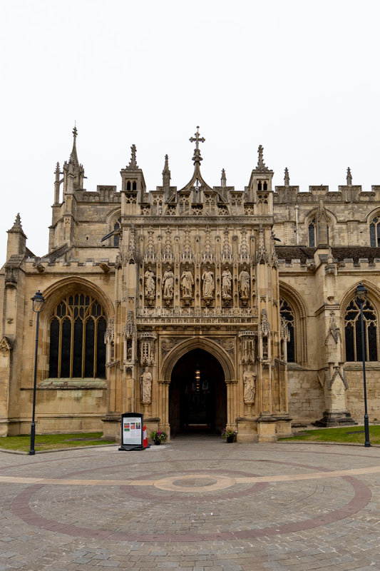 Gloucester Cathedral - the South Porch.