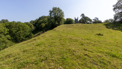 IMG_8874.jpg The remains of the earthworks of Lydford Norman Castle -  A Santillo 2020