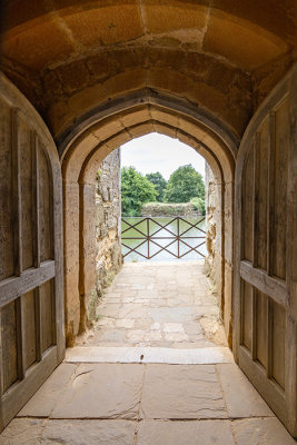 IMG_8465.CR3 Looking out the Postern Tower entrance - Bodiam Castle -  A Santillo 2019