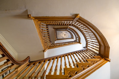 IMG_8214.CR3 Georgian staircase - Buckland Abbey -  A Santillo 2019