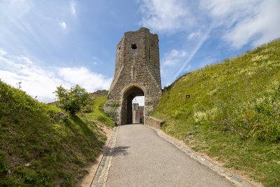 IMG_8373.CR3 Gatehouse and a fortified spur extension to the castle - Dover Castle -  A Santillo 2019