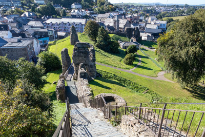 IMG_8061.CR2 View of Launceston Castle from the top of the Keep - Launceston Castle -  A Santillo 2018