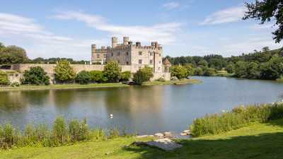 IMG_8426.CR3 Leeds Castle across the Moat from the East side - Leeds Castle -  A Santillo 2019