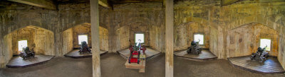 IMG_4118-4121.jpg St Mawes Castle forward Bastion lower gun platform -  A Santillo 2012