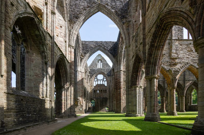 IMG_8224.CR3View of the North Transept from the South Transept looking across the Choir - Tintern Abbey -  A Santillo 2019