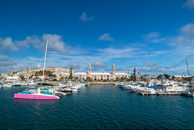 IMG_7790 View of the Clocktower Mall from the ferry - Naval Dockyard -  A Santillo 2018