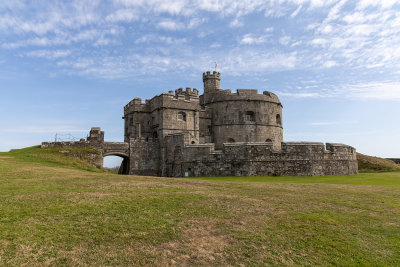 Pendennis Castle - the Tudor Keep built in the reign of King Henrey VIII