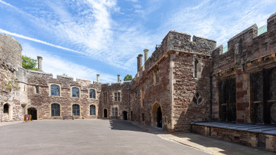 The Inner Courtyard - Berkely Castle