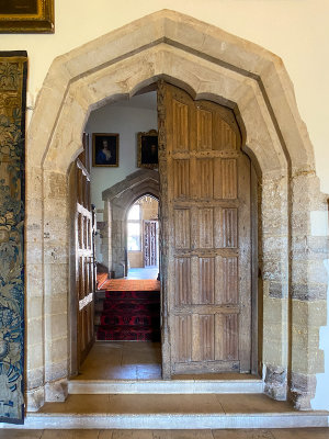 Doorway in the Great Hall - Berkley Castle